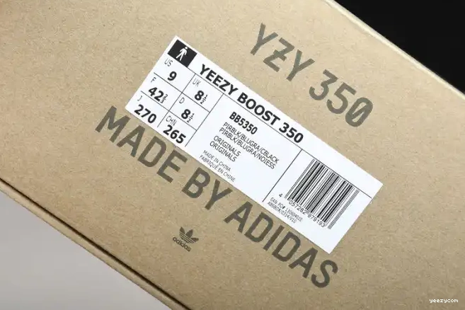 2023) Pirate Black Adidas (2022 Yeezy 350 Boost BB5350 0617